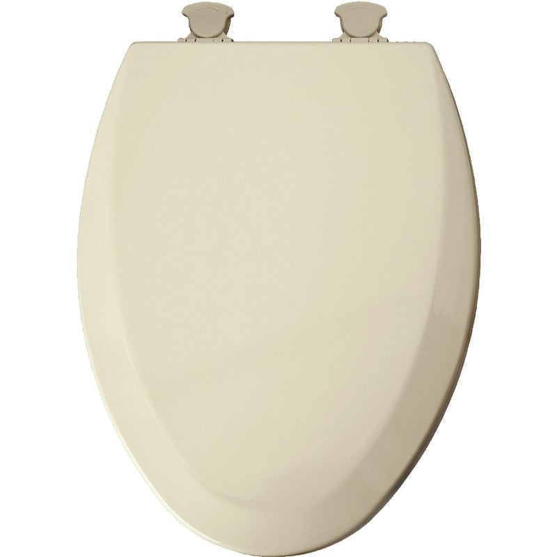 Mayfair 141EC 006/146EC Toilet Seat, Elongated, Molded Wood, Bone, Twist Hinge