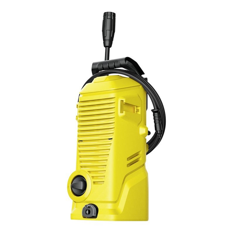 Karcher 1.600-027.0 Electric Pressure Washer, 1-Phase, 12.5 A, 120 V, Axial Pump, 1700 psi Operating, 1.45 gpm, Yellow