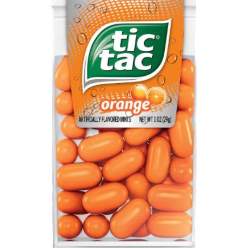 Tic Tac 777068 Mints, Orange, 1.7 oz (Pack of 12)