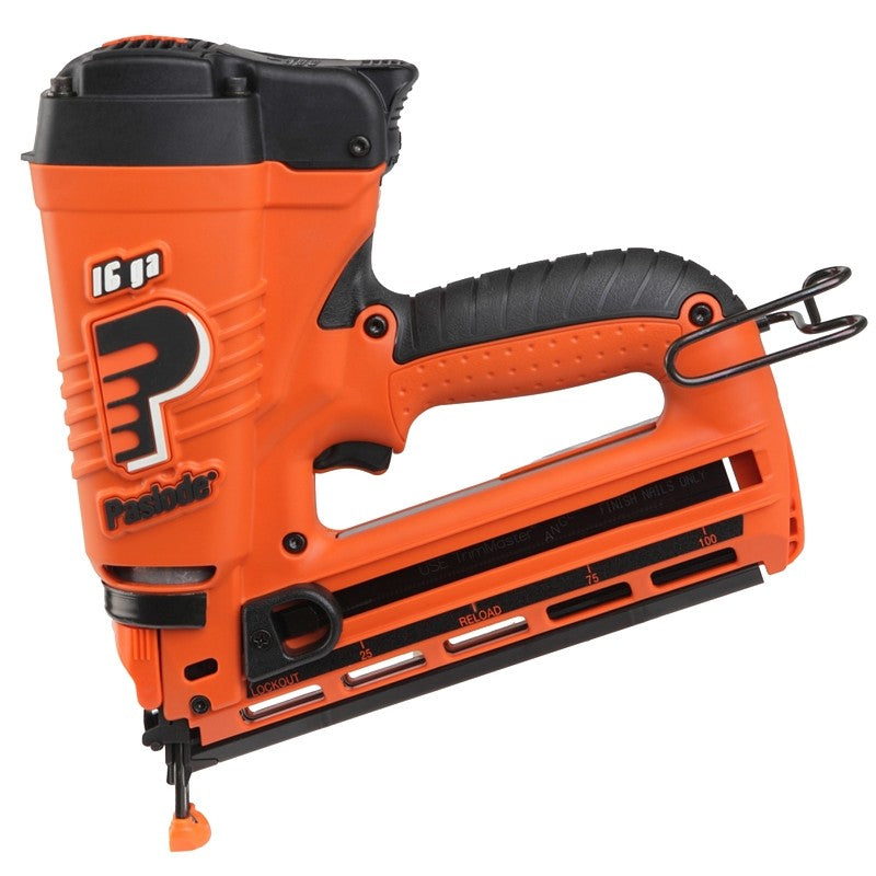 Paslode IM250ALi Angled Finish Nailer, Battery Included, 7.4 V, 1.5 Ah, 100 Magazine, 20 deg Collation, Angled Collation