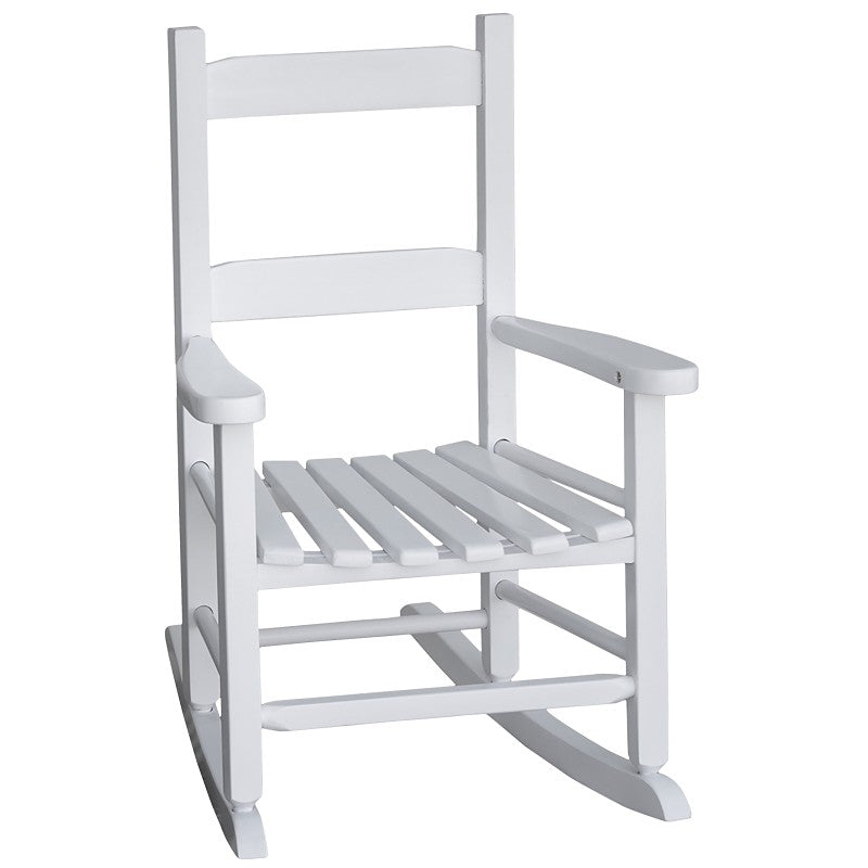Seasonal Trends KN-14W/KN-10-W Child Rocking Chair, 14-3/4 in OAW, 18-3/4 in OAD, 22-1/2 in OAH, Hardwood, White
