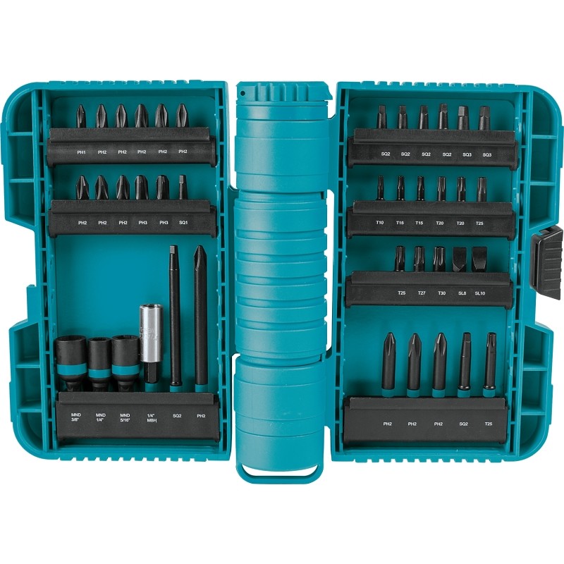 Makita ImpactX A-98332 Driver Bit Set, 40-Piece, Steel, Manganese Phosphate