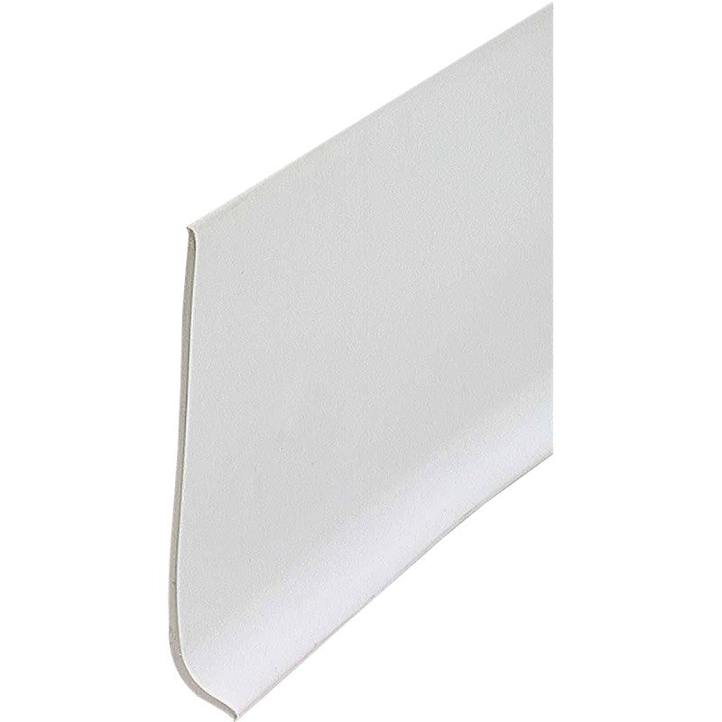 M-D 23944 Series Wall Base, 1/2 in Thick, White, 4 ft L, 4 in W, Vinyl (Pack of 18)