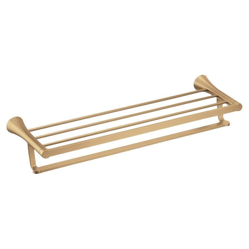 Moen Mikah Series Y0794BZG Towel Shelf, Zinc, Bronze