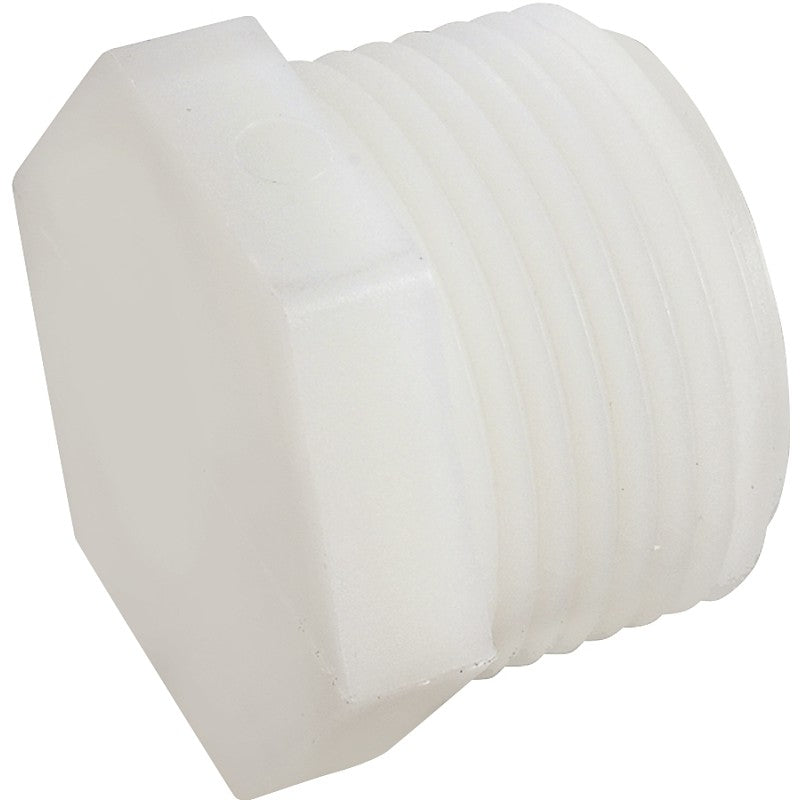 Anderson Metals 53621-04 Pipe Plug, 1/4 in, MPT, Hex Head