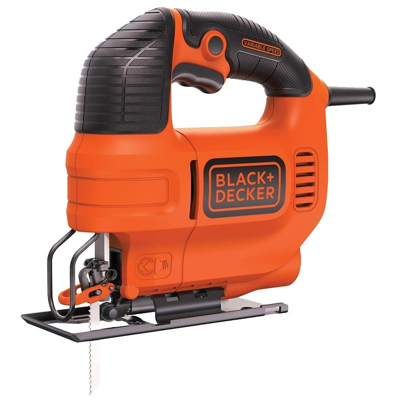 Black+Decker BDEJS300C Jig Saw, 4.5 A, 3/4 in Cutting Capacity, 3/4 in L Stroke, 3000 spm
