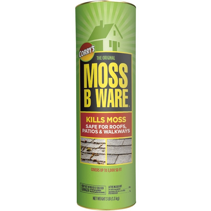 Corry's 100099020 Moss B Ware, Solid, White, 3 lb Can (Pack of 12)