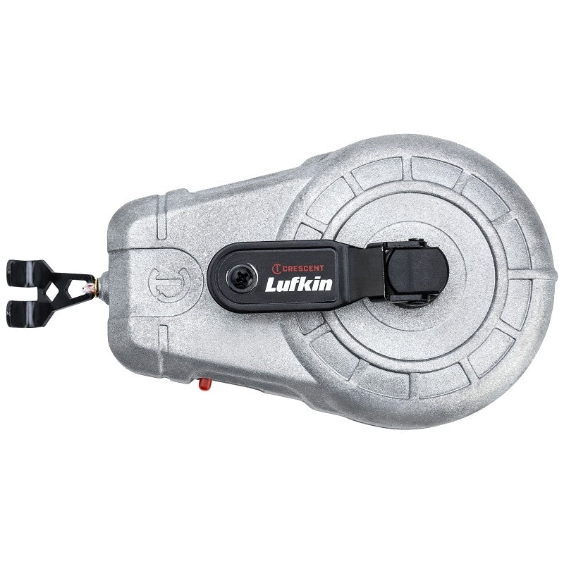 Crescent Lufkin CLA100A Chalk Reel, 100 ft L Line, Gear Rewind, 1:1 Gear Ratio