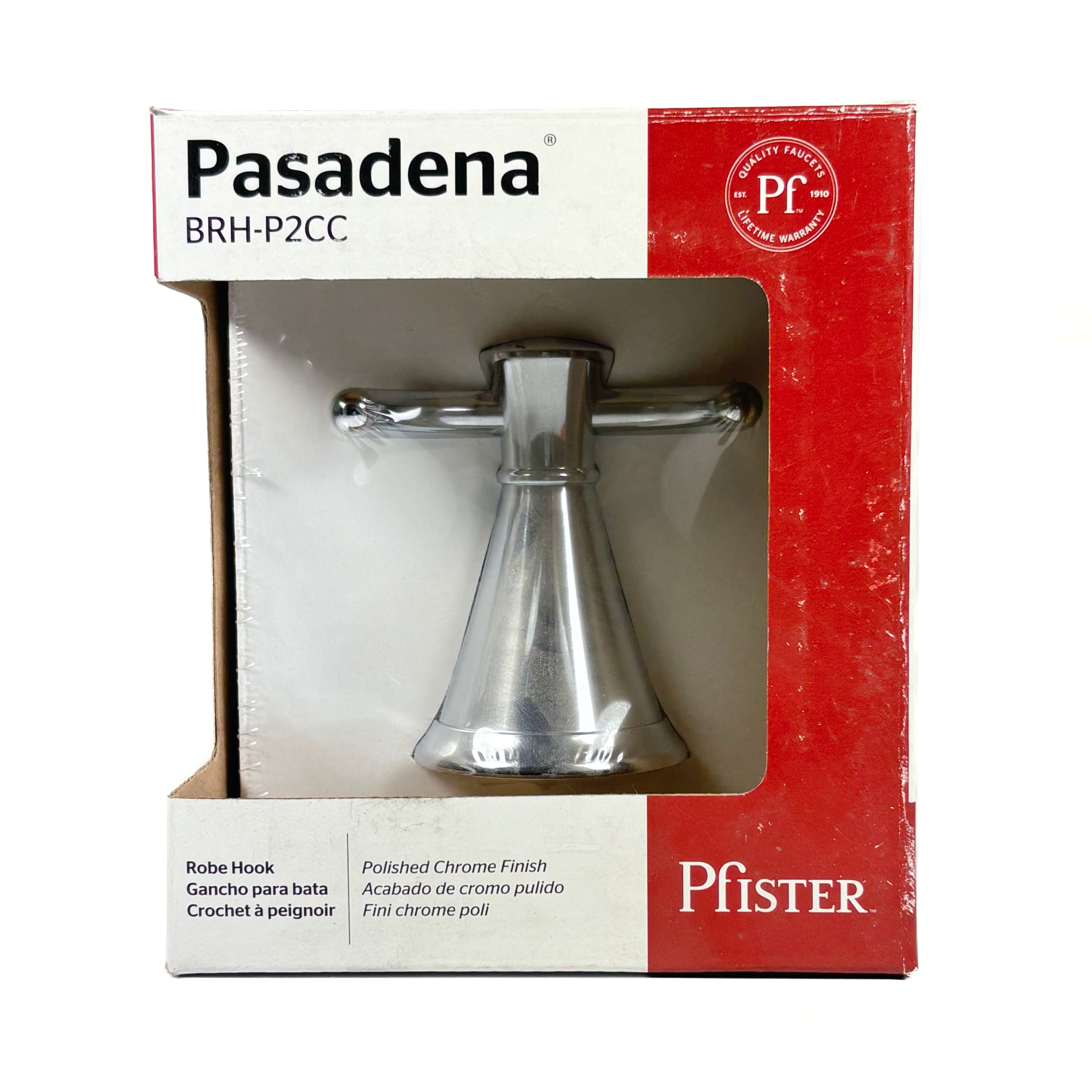 Pasadena Robe Hook Polished Chrome