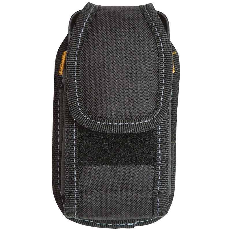 CLC 5127 Cell Phone Holder, 5-1/4 in L, For: 2-1/4 in Belt, 1-Pocket, Polyester, Black