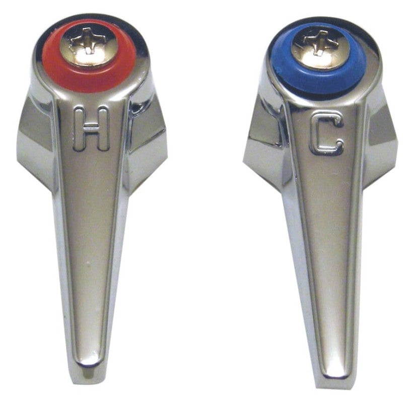 Danco 20181 Faucet Handle, Zinc, Chrome Plated, For: T & S Brass Two Handle Kitchen Sink Faucets