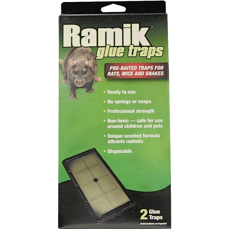 Neogen 116230 Glue Trap, Pre-Baited, Clear/Light Yellow (Pack of 12)