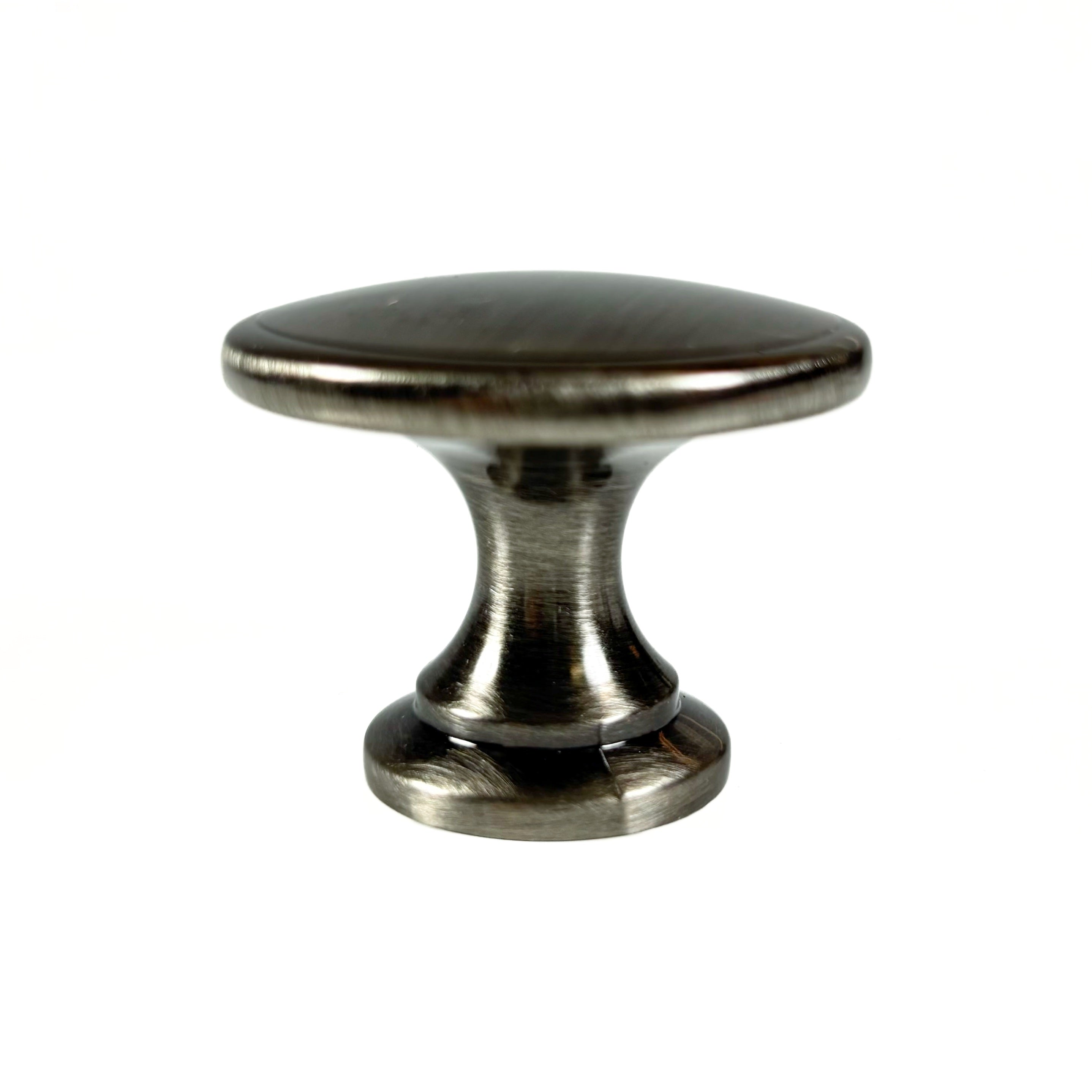 Bi-Fold Folding Door And Cabinet Knob 1-3/4 Inch Zinc Die Cast Pewter (POS)