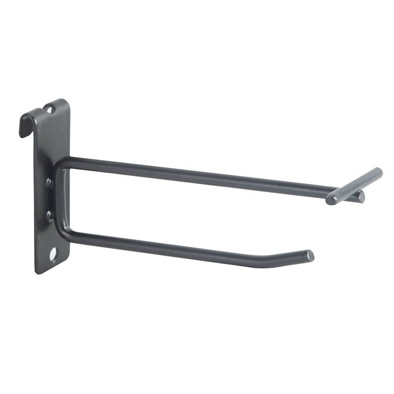 ProSource DR4CA Double Display Hook, Steel, Black (Pack of 40)