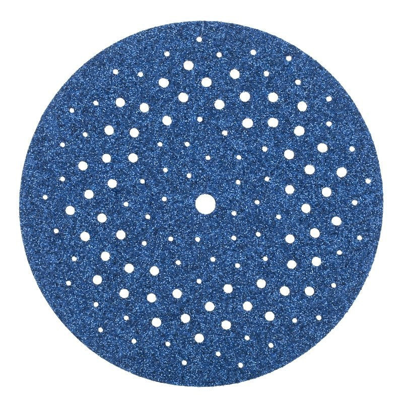 Norton 03224 Sanding Disc, 5 in Dia, 11/16 in Arbor, Coated, P60 Grit, Coarse, Zirconia Aluminum Abrasive, Spiral