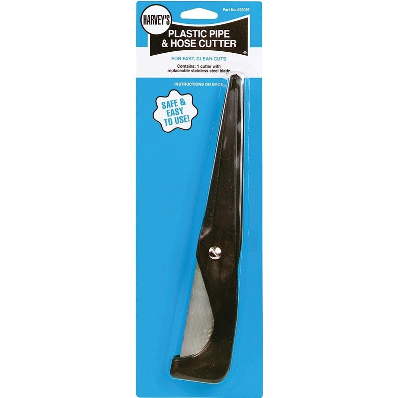 Harvey 93055 Pipe and Hose Cutter, 2 in Max Pipe/Tube Dia, 1-1/4 in Mini Pipe/Tube Dia, Stainless Steel Blade