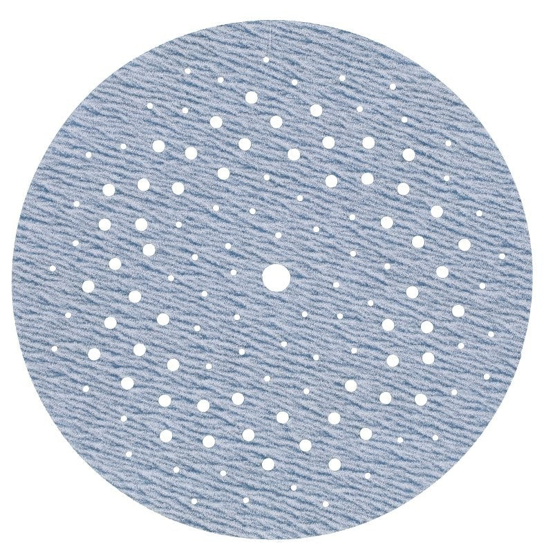 Norton 03218 Sanding Disc, 5 in Dia, 11/16 in Arbor, Coated, Alumina Ceramic Abrasive, P220 Grit, Very Fine, Spiral