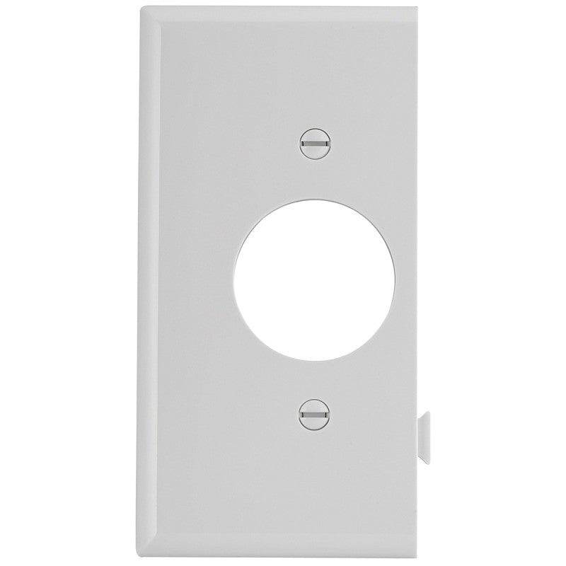 Eaton Wiring Devices STE7W Sectional Wallplate, Mid-Size, 4-1/2 in L, 2-3/4 in W, 1-Gang, Polycarbonate