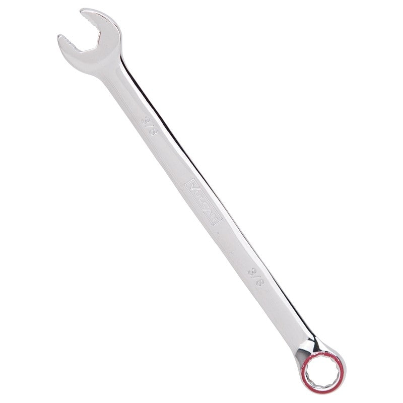 Vulcan MT6545339 Combination Wrench, SAE, 3/8 in Head, Chrome Vanadium Steel