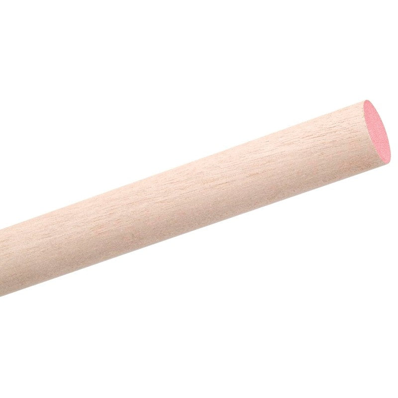 Waddell 6718UB Dowel Rod, 1-1/8 in Dia, 48 in L, Birchwood (Pack of 4)