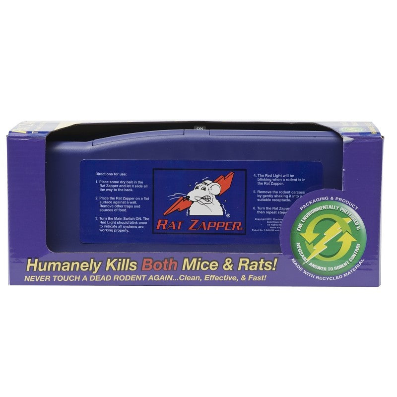 Victor RZC001-4 Classic Rat Trap, 12 in L, 4-5/16 in W, 4-1/2 in H