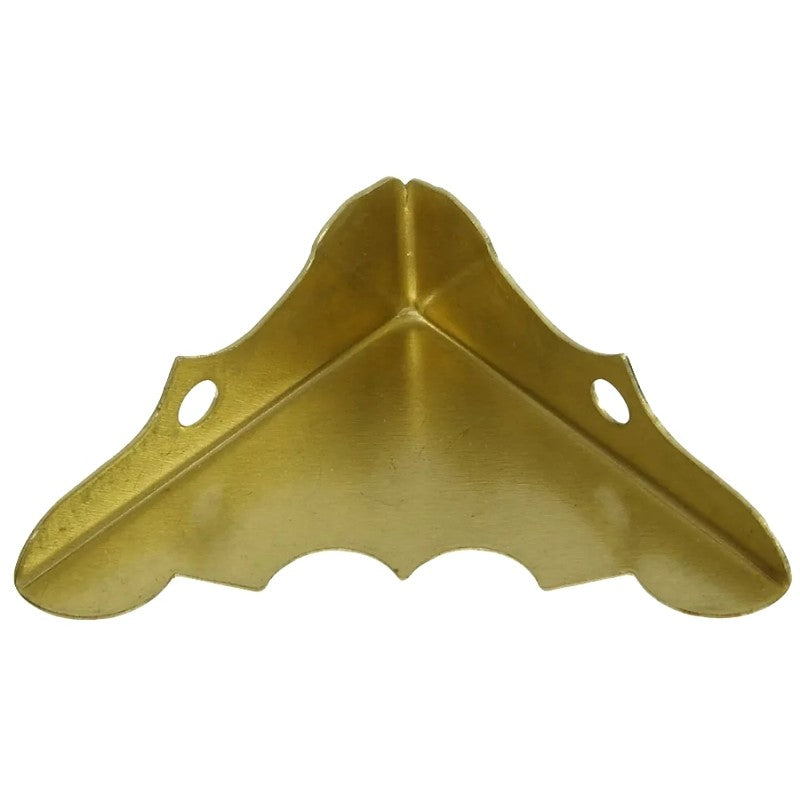 National Hardware V1851 Series N213-454 Corner Brace, 1-1/4 in L, Solid Brass