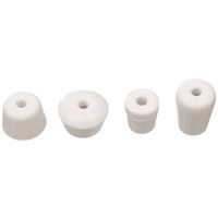 Choke Resistant Door Stop Replacement Tips 2 Each Of 4 Styles White