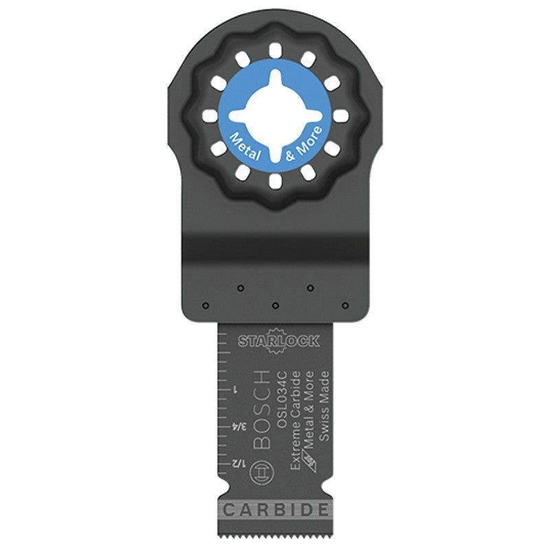 Bosch Starlock OSL034C Oscillating Blade, 3/4 in, Carbide