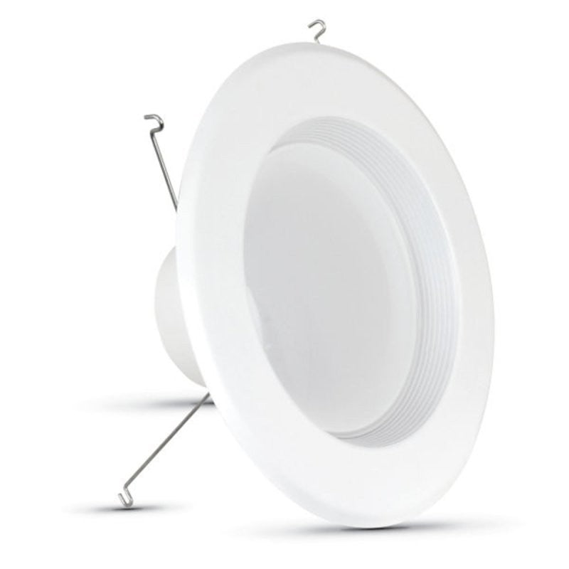 Feit Electric LEDR56B/950CA/MP/6 Recessed Downlight, 925 Lumens, 2-3/5 in W x 5 in H Dimensions, 75 W, 120 V, 6/PK