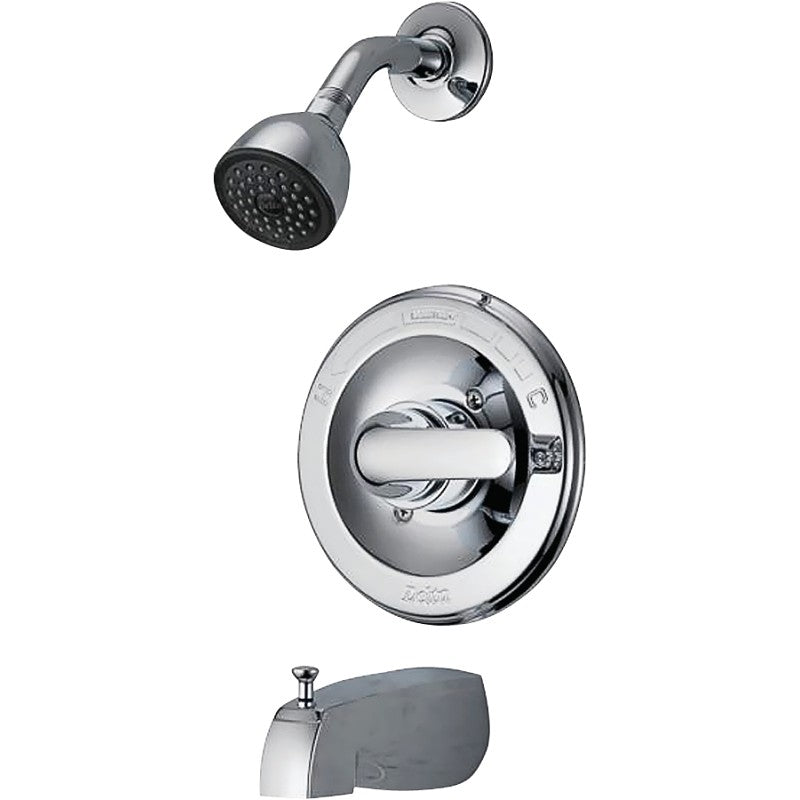 Delta 134900 Tub and Shower, Chrome Plated
