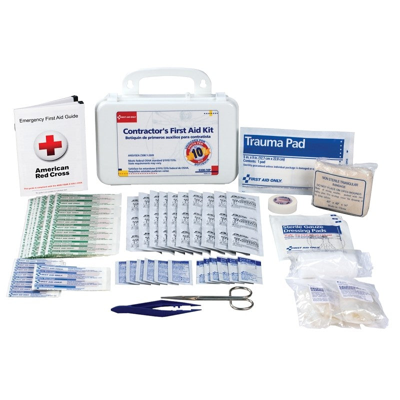 First Aid Only 9300-10P First Aid Kit, 95-Piece