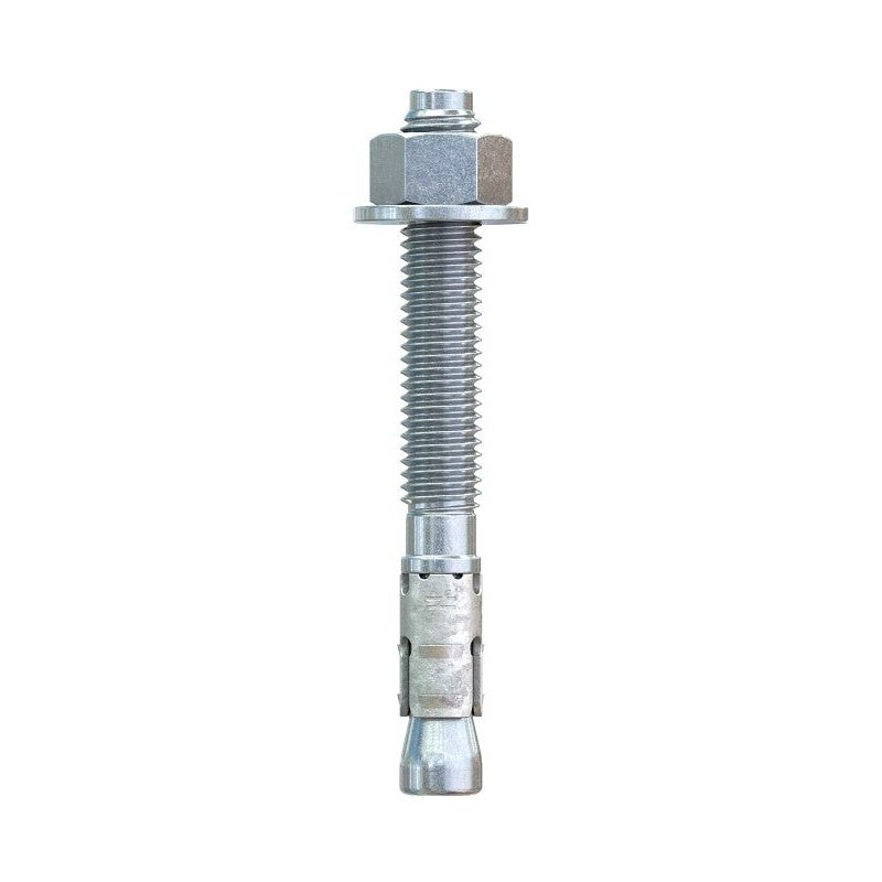 Simpson Strong-Tie Strong-Bolt 2 STB2-50414P1 Wedge Anchor, 1/2 in Dia, 4-1/4 in OAL, Carbon Steel, Zinc (Pack of 10)