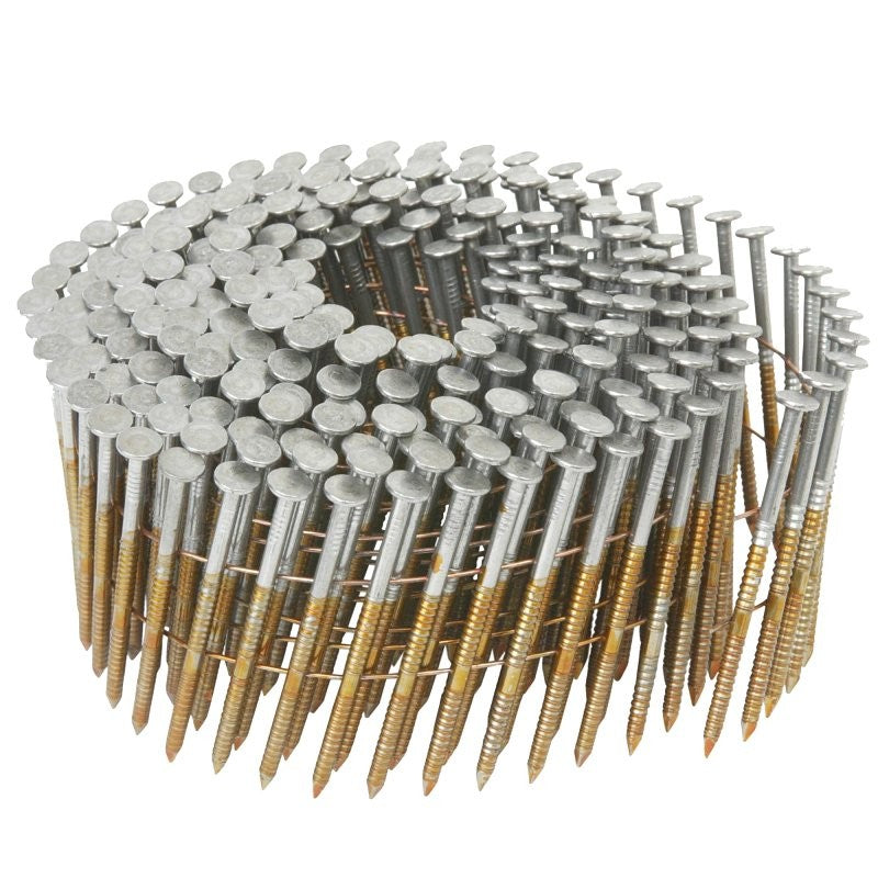 Metabo HPT 12216HHPT Series Framing Nail, Wire Collation, 3 in L, Steel, Bright, Full Round Head, Smooth Shank