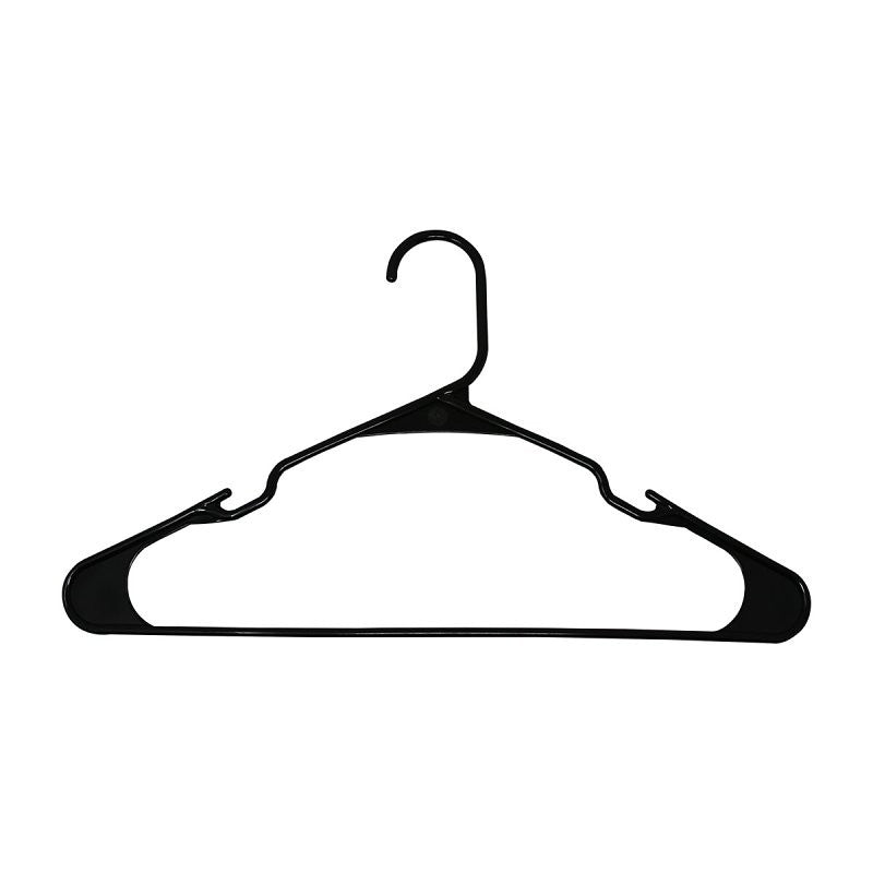 Merrick C87162-WH Hanger with Hooks, Plastic (Pack of 14)