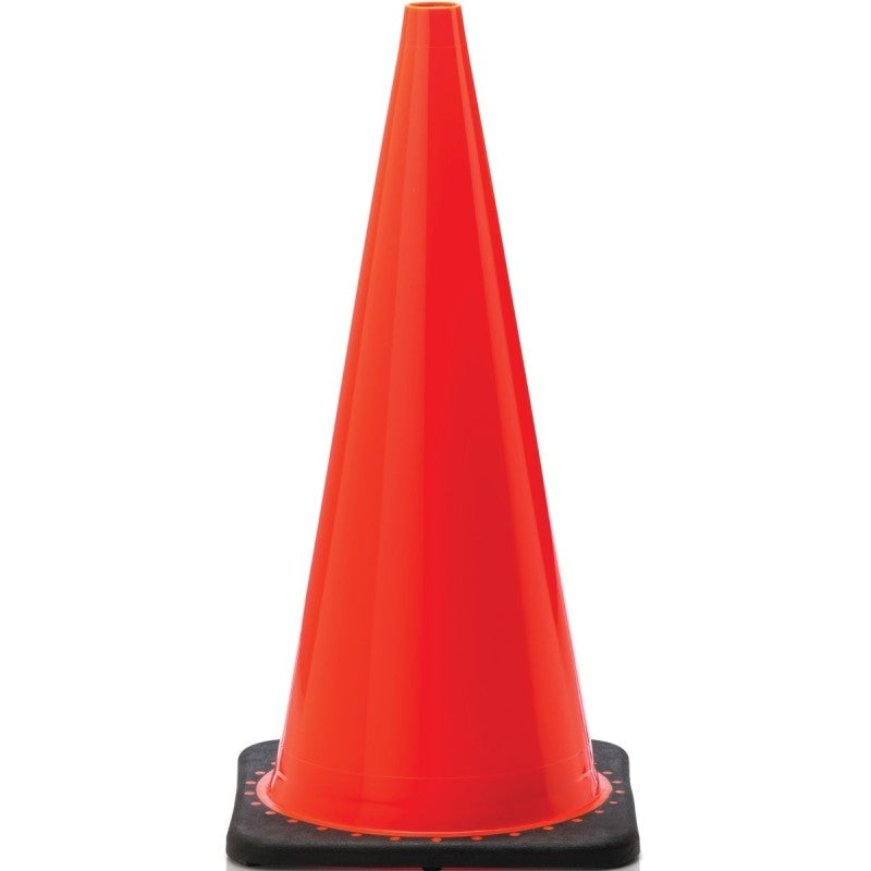 JBC Revolution RS Series RS70025C Traffic Safety Cone, PVC Cone, Fluorescent Orange Cone
