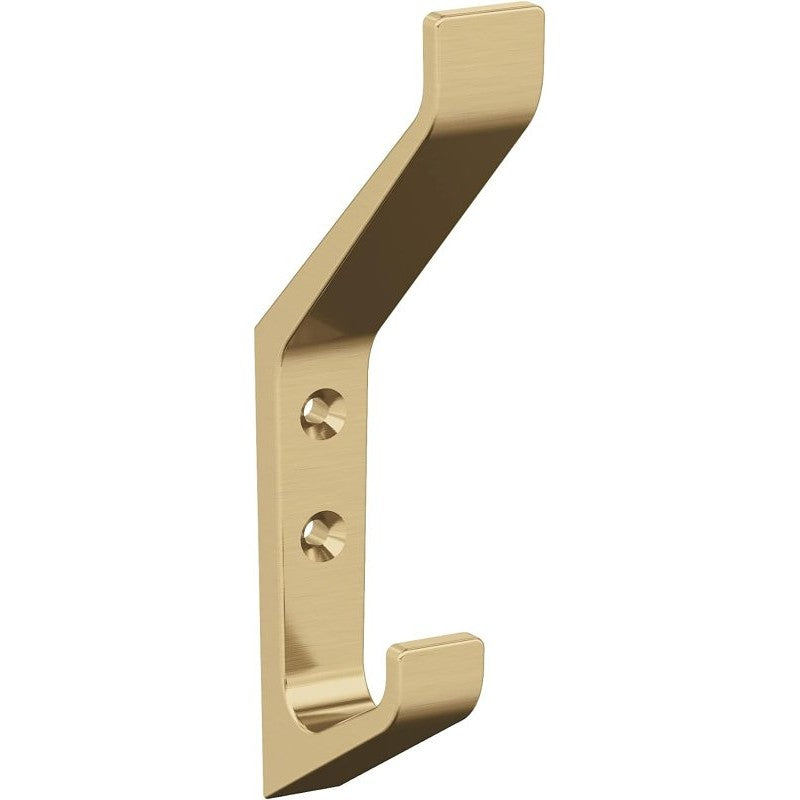 Amerock Emerge Series H37003CZ Decorative Hook, 3/4 in W, Zinc, Champagne Bronze, 25 lb, 2-1/4 in Projection