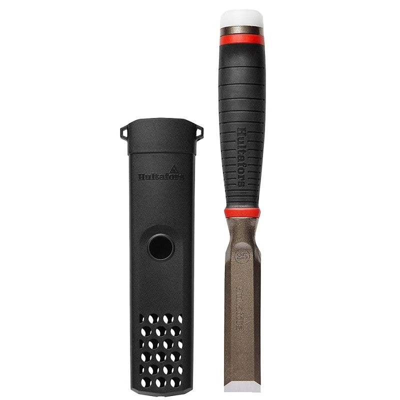 Hultafors 390273U Chisel, 5-1/2 in L Blade, 265 mm OAL, Steel Blade, Ergonomic Handle