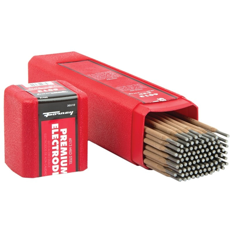 Forney 30510 Stick Electrode, 83000 psi Tensile Strength, Applicable Materials: Mild Steel