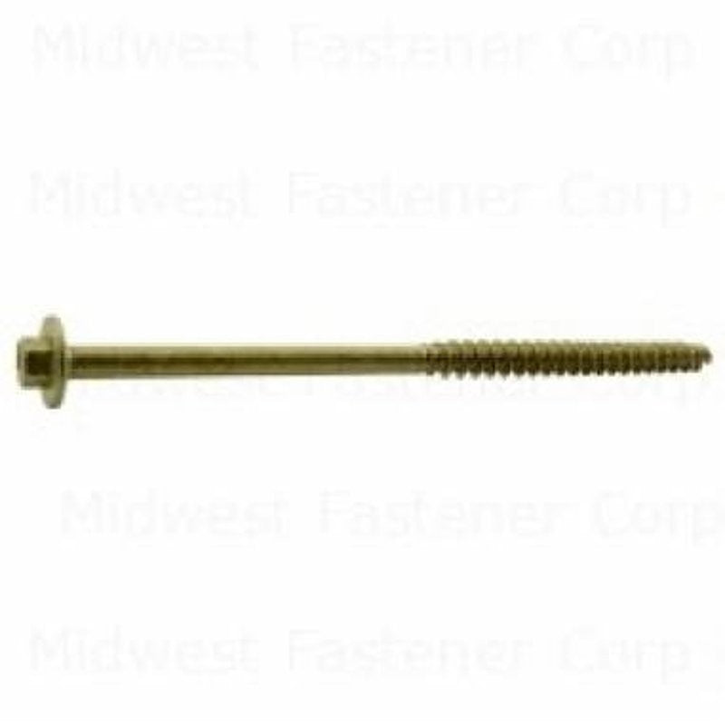 Midwest Fastener 53756 Screw, 3/8 in Thread, 6 in L, 25 PK