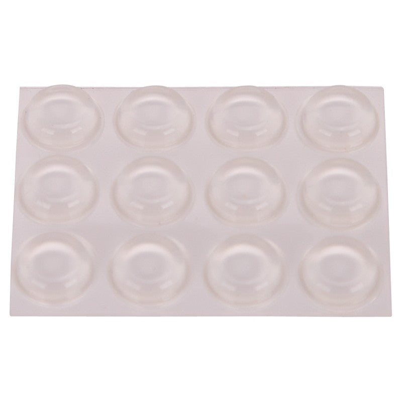 ProSource FE-50762B-PS Furniture Bumper Pad, 1/2 in, Disk, PU