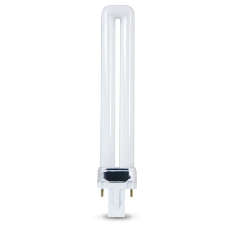 Feit Electric BPPL9 Compact Fluorescent Bulb, 9 W, PL Lamp, G23 Lamp Base, 560 Lumens, 2700 K Color Temp (Pack of 6)