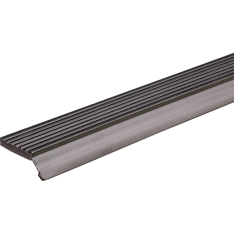 M-D 87726 Garage Door Seal, 3/4 in Thick, 7 ft L, Vinyl, Brown