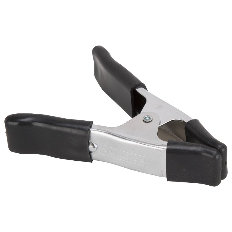 Vulcan JL27524 Spring Clamp, 1 in Clamping, Steel/PVC, Chrome, Silver