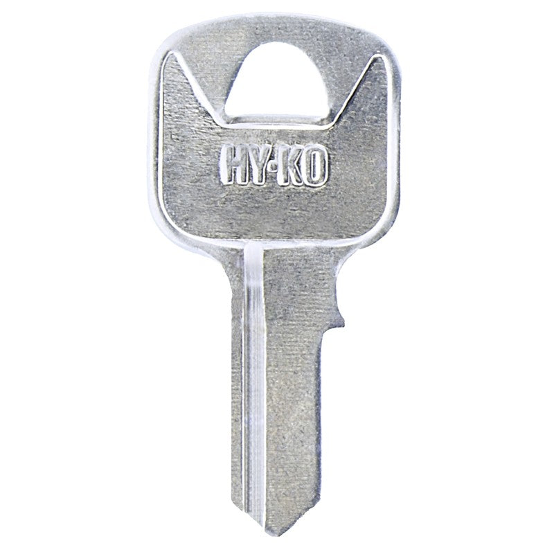 Hy-Ko 11010AB16 Key Blank, Brass, Nickel-Plated, For: Abus AB16 Locks (Pack of 10)