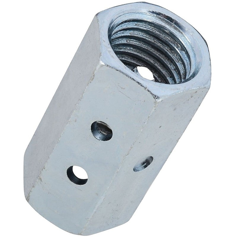 National Hardware 4003BC Series N261-420 Coupling Nut, Coarse, UNC Thread, 1-8 Thread, Steel, Zinc, NE2 Grade