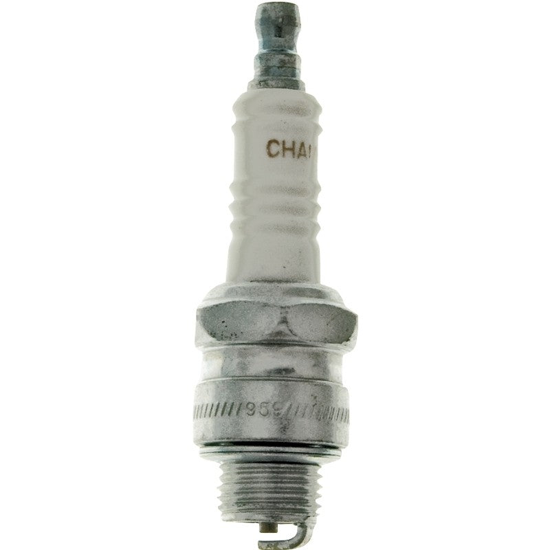 Champion J6C Spark Plug, 0.028 to 0.033 in Fill Gap, 0.551 in Thread, 0.813 in Hex, Copper (Pack of 8)