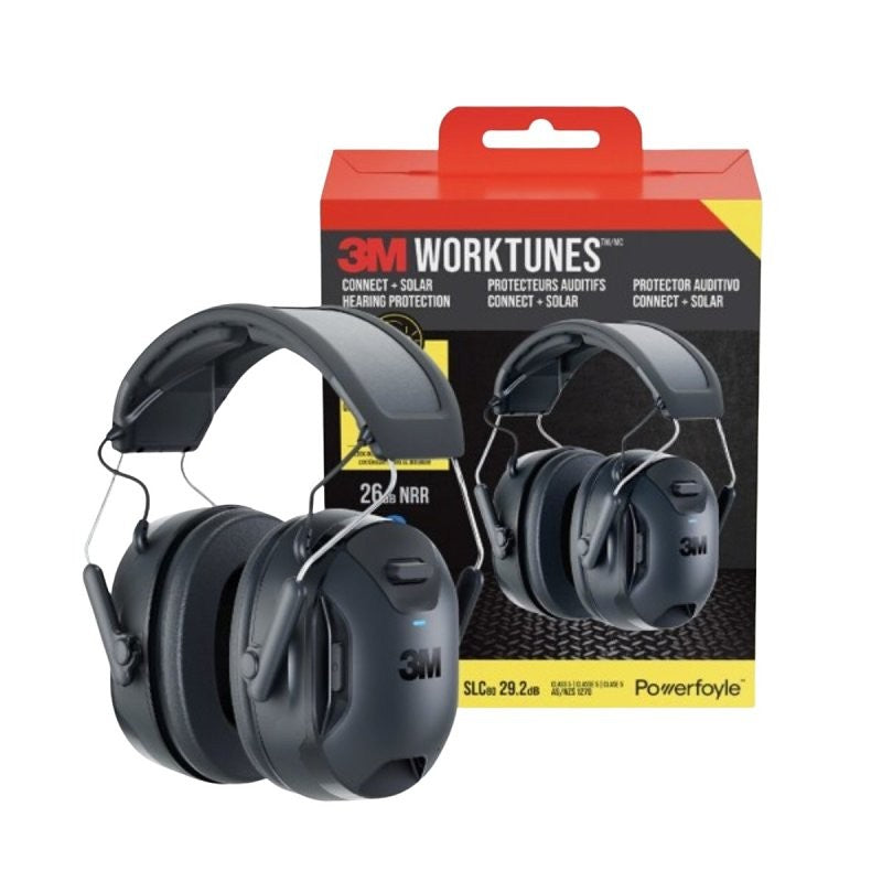 3M WorkTunes Series 90573-DC Hearing Protector, 26 dB NRR