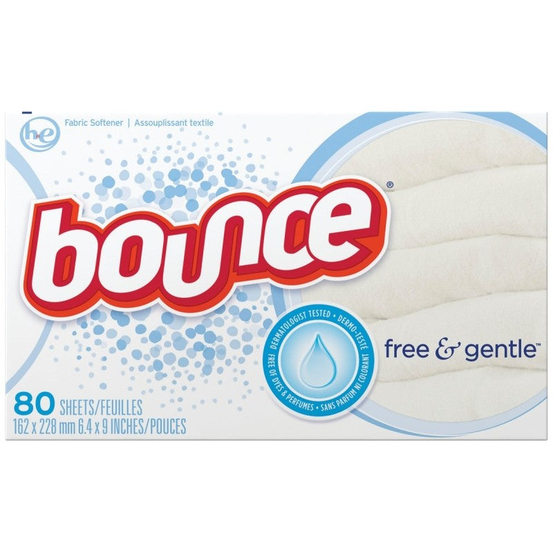 Bounce 82366 Fabric Softener Dryer Sheet (Pack of 9)