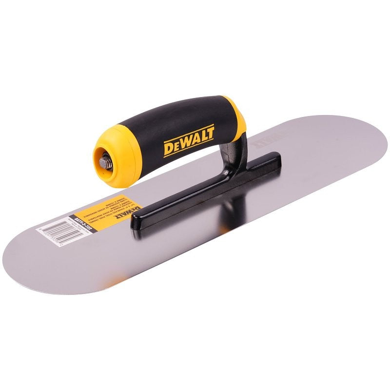DEWALT DXTT-3-722 Pool Trowel, 14 in L Blade, Stainless Steel Blade, Ergonomic, Soft Grip Handle, Plastic Handle