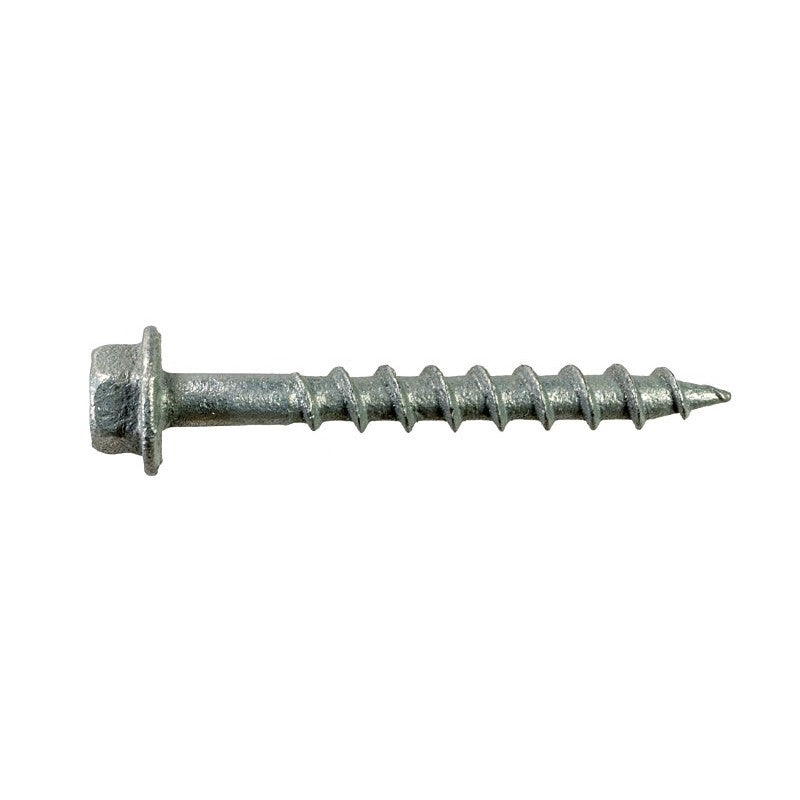 Simpson Strong-Tie Strong-Drive SD SD9112R100 Connector Screw, #9 Thread, 1-1/2 in L, Hex Head, Serrated Thread